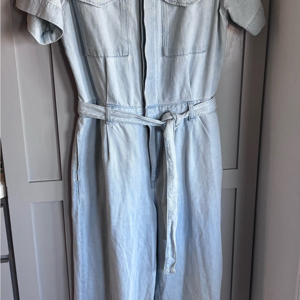 Rag & Bone Light Blue Denim Jumpsuit - Picture 5 of 5
